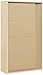 Salsbury Industries 3814D-SAN Surface Mounted Enclosure for 3714 Double Col, Sandstone