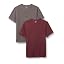 Burgundy/Grey