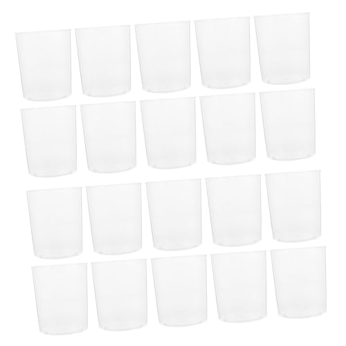 Veemoon 30pcs Lab Measuring Cups Paint Mixing Cups Grams Scale Line Abs Laboratory Beakers