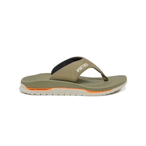 Image of VIKTOS Men's Ruck Recovery XC Sandals | Lightweight Casual Outdoor Flip Flops with Thermoformable EVA Footbed
