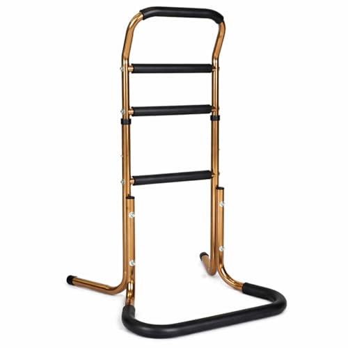 Image of DIALDRCARE Silver Chair Stand Assist for Seniors | Safe & Portable Standing Support | Medical, Mobility & Disability Equipment | Anti-Slip & Foam-Padded Handles