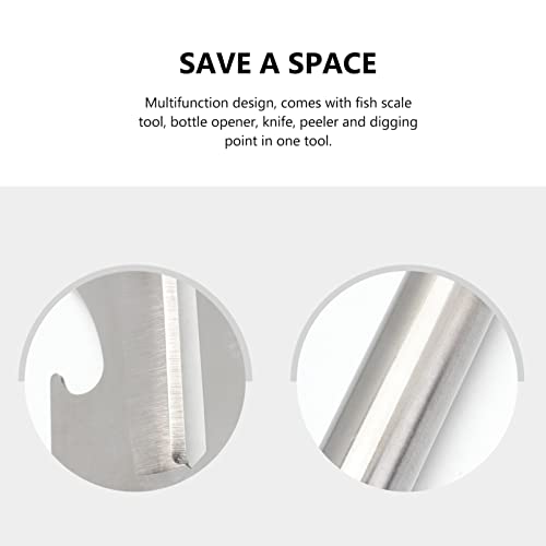 BTWYU 2pcs Peeler Multifunction Paring Vegetable Peelers Stainless Steel Peeler Fruit Peeler(1pcs) - Image 3