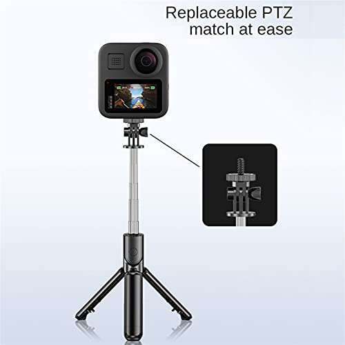 Trípode inalámbrico Bluetooth multiposición con palo selfie extensible y monopie para móvil 6