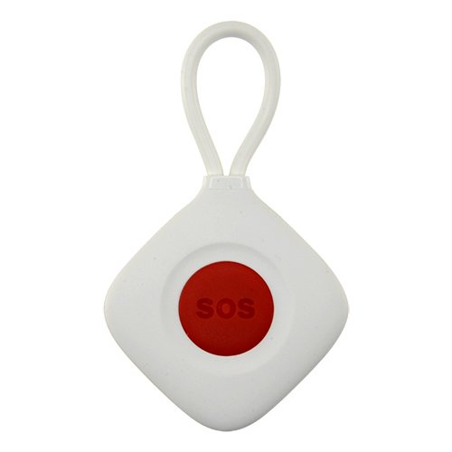 Chuango SOS-100 Botón de alarma de pánico - Botones de alarma de pánico (Alarma, Rojo, Blanco, ABS sintéticos, 52 mm, 54,5 mm, 10 mm)