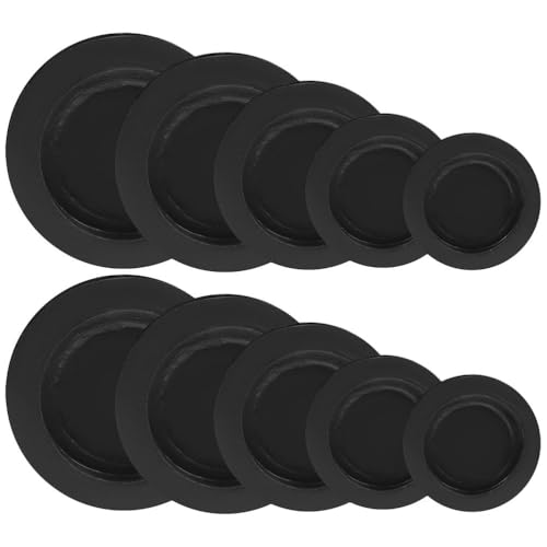 ifundom Rubber Stopper Plugs for Piggy Bank 10pcs Assorted Sizes Money Tin Stoppers Round