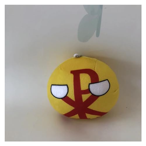 GANGKJDS 3.9 in Polish Ball Plush Country Ball Festival Gift Plush Toys in The United States, Japan, Australia, Countryballs (Color : Western Rome, Size : 3.9in)
