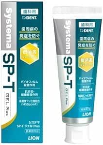 【10箱★新品】ライオン デント　システマ SP-T ジェル Plus 85g Amazon | 歯科専売 DENT SP-T ジェル Plus 85g 1450ppm | ノーブランド
