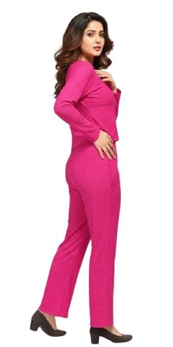 PAARTH ENTERPRISE Stylish Cotton Blend Long Sleeve Crop Top & High Waist Pants Set for (Women & Girls) - Review, Price and Buying Guide