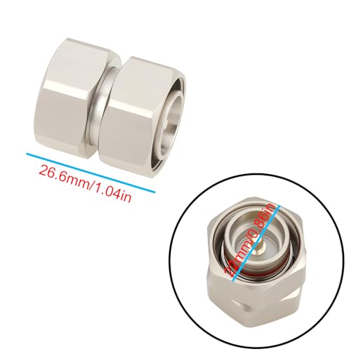 Adaptateur de conversion coaxial RF pour interconnecter deux câbles LAN