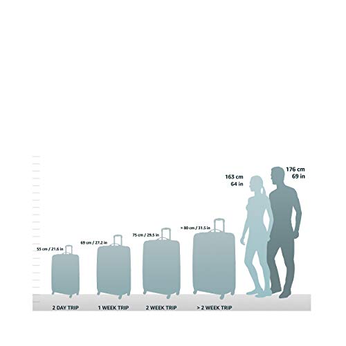 American Tourister Spinner 67cm Expandable SoundBox con 4 Ruedas Polipropileno 71.5 Litro 67 x 46,5 x 29 cm (H/B/T) Unisex Maletas (32G-002)