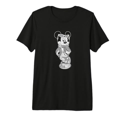 Mickey Mouse t-shirt Disney imprimé vêtement mode homme collection premium