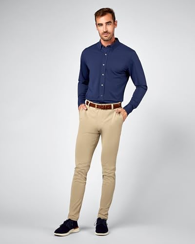 Rhone Men's Commuter Shirt, Performance Dress Shirts for Men, Machine Washable, Wrinkle Resistant, Classic Fit3