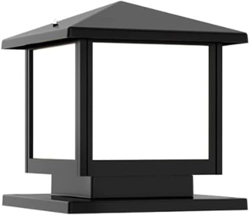 Lampe de pilier extérieure E27 étanche pour remplacer les éclairages de jardin rouillés