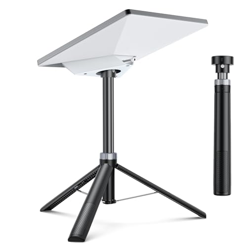 XMoving Starlink Mini Tripod, Portable Tripod Stand Mount with Aluminum Adapter, Compatible with New and Old Starlink Mini Models for Outdoor Camping and Hiking