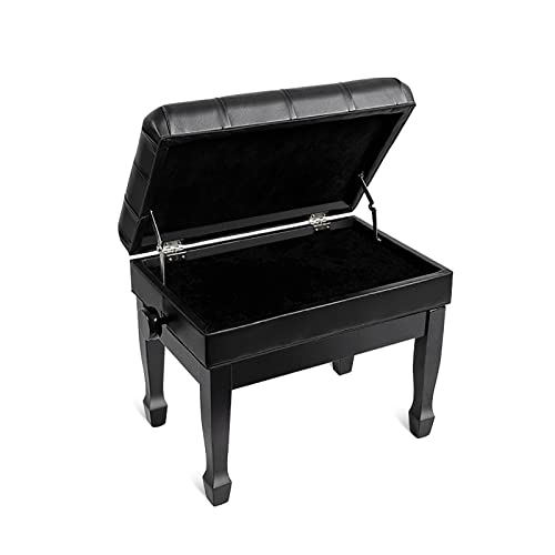 TEmkin Tabouret de Piano réglable en Hauteur, Banc de Piano de Luxe, avec Rangement de Musique supplémentaire à Rabat Solide à l’intérieur, pour la Pratique des Instruments de Musique - Les Beatles, Paul McCartney, John Lennon, RIngo Starr, George Harrison TEmkin Tabouret de Piano réglable en Hauteur, Banc de Piano de Luxe, avec Rangement de Musique supplémentaire à Rabat Solide à l'intérieur, pour la Pratique des Instruments de Musique – Image 5