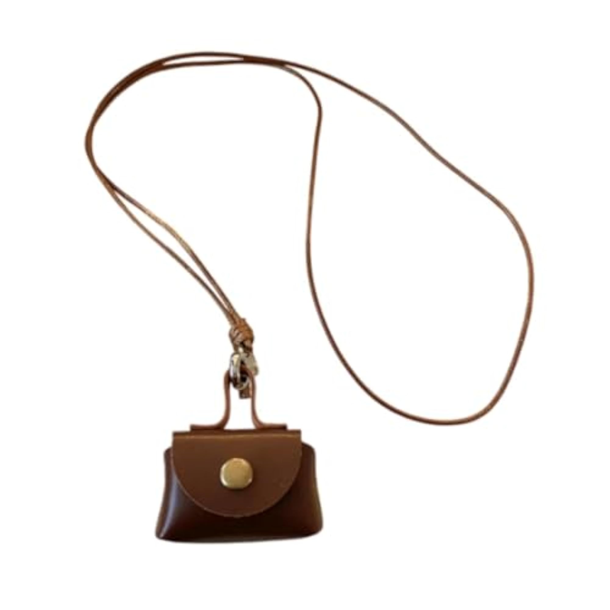 Hanging Neck Pouch Portable Small Earbud Case