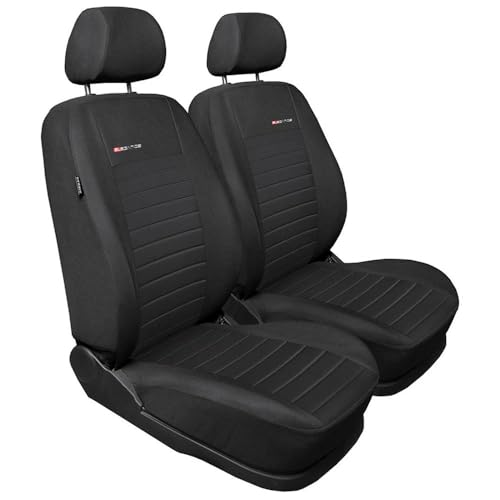 Mossa - Maßgeschneiderte Sitzbezüge Auto kompatibel mit VW Volkswagen Caddy III Cargo (2004-2015) - Autositzbezüge Schonbezüge für Autositze - E4 1