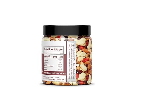 Image of Avogro Mixed Dry Fruits Premium Blend 1kg | Almonds, Cashews, Kishmish, Apricots & Seeds Mix | Fresh Crunchy Nut & Fruit Combo Pack for Snacking & Gifting