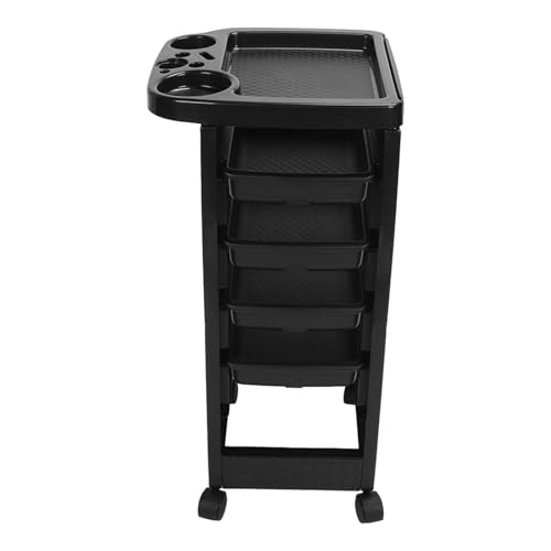 Chariot de salon de beauté à 5 niveaux pour stopper le désordre des outils