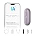 Plaud NotePin S Enregistreur Vocal IA avec Bouton Tactile Prise de Notes IA Transcription Résumé IA & Team Plan Dictaphone Enregistreur Numérique pour Réunions Interviews avec 4 Accessoires Violet
