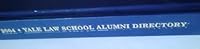 Yale Law School Alumni Directory 1980 B001S0HN3S Book Cover