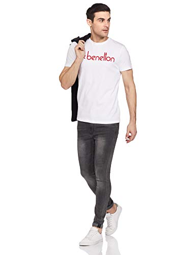 Image of United Colors of Benetton Men's Cotton Regular Fit T-Shirt