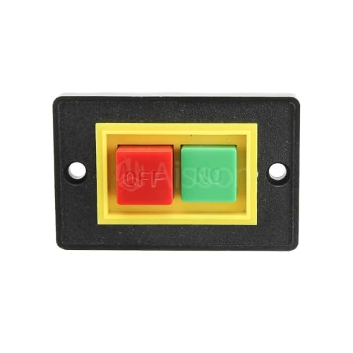 Interrupteur démarrage bouton d'arrêt AC 380 V table scie