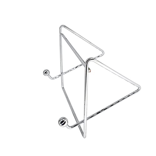 BESPORTBLE Vertical Recipe Stand Stainless Steel Desktop Cookbook Holder Book Rack Kitchen Storage