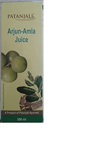 Image of Patanjali Arjun-Amla Juice- 500ml (Pack of 2)