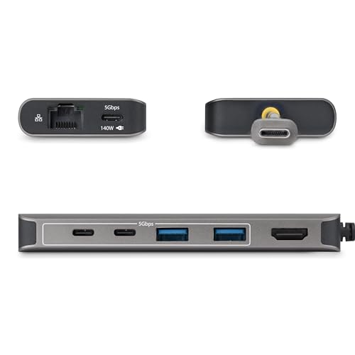 Adaptador USB-C a HDMI 4K para teletrabajo eficiente con Dell y HP 2