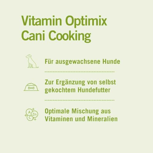 Vitamin Optimix Cani Cooking | Für selbst gekochtes Hundefutter | 500 g