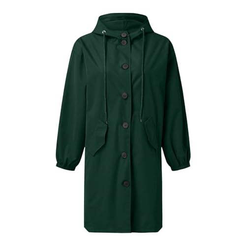Abrigo de invierno salvaje corte relajado con capucha para mujer elegante 3