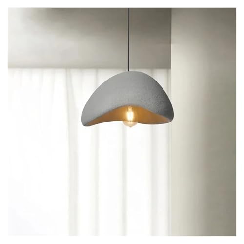 Lustre nordique moderne E27 LED suspension séjour et loft gris 80cm