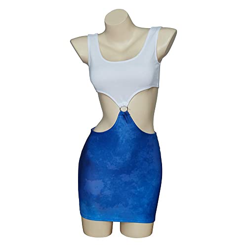 ADuchessCos Hübsches Frauenkostüm Vivian Sexy nackte Taille Kleid Vivian Cut Out Bodycon Kleid