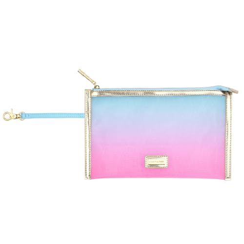 Lilly Pulitzer Blue Beach and Picnic Cooler, Insulated Bag with Adjustable Shoulder Strap and Zipper, Large Soft Cooler for Groceries or Travel (Royal Coral)3