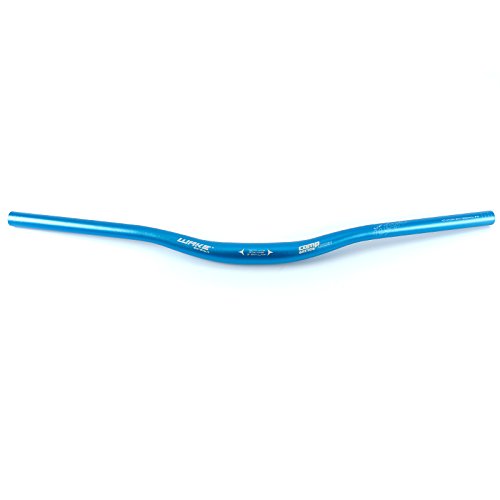 Hamimelon Trekking Lenker Alu Lenker Riser Bar Fahrrad MTB Lenker Fahrrad Lenker 31,8x720mm blau Cover