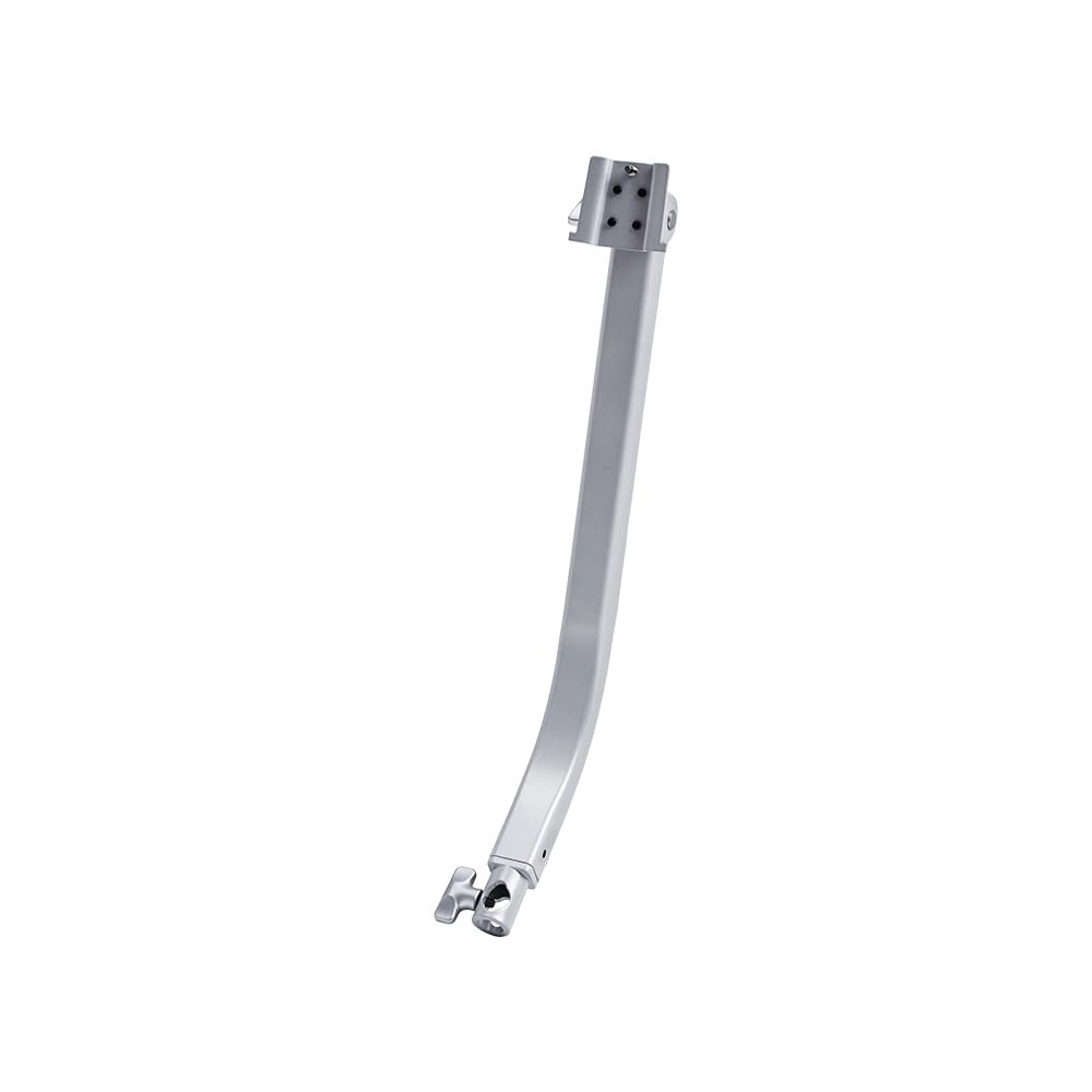amaran Verge Adaptador de Soporte – Montura para trípode con inclinación de 180° y Sistema de Bloqueo rápido para Verge y Verge MAX – Compatible con Soportes estándar de 5/8" – Plateado