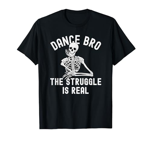 Dance Brother Bro Skeleton Camiseta