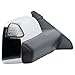 Replacement Passenger Right Side Door Towing Mirror Chrome Cover Power and Heat Glass with Turn Signal Light and Puddle Light Manual Folding and Temperature Sensor For Ram 1500 2500 3500 2009-2018