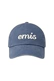 Signature EMIS Vintage Pigment Ball Cap Design: Features pigment washed fabric with EMIS handwritten logo embroidery as a key detail Adjustable Rear Strap: Equipped with a branded buckle and logo engraving for a customizable and secure fit Multiple C...