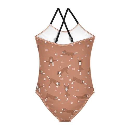 Image of Ollabaky Girls One Piece Swimsuit Bathing Suit Beachwear
