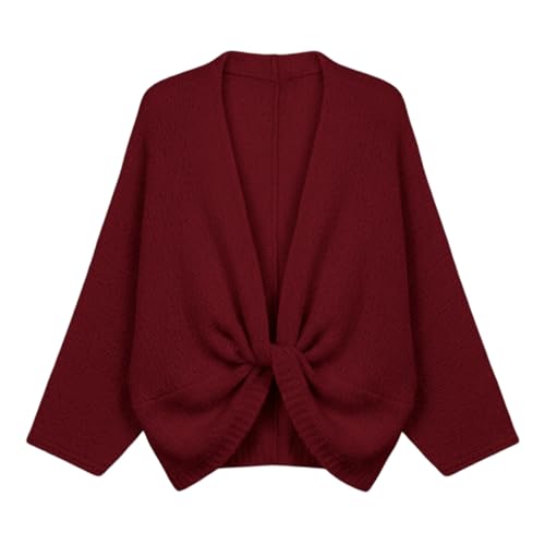 Bolsillos prácticos en cárdigan punto holgado estilo casual elegante 3