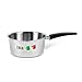 F.lli Rivadossi Casserole conique avec bec verseur inox 18/10 et manche en bakélite (10 cm)