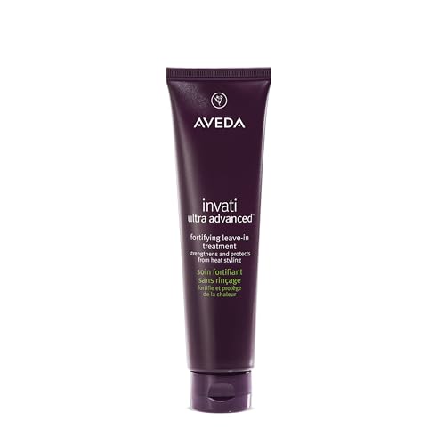 Aveda Invati Ultra Advanced Leave-In Fortifying Treatment | Step 4 of 4 | Reduces hair loss by 77% | Strengthens thinning hair | Anti-frizz and heat protectant | 98% natural, 100 ml