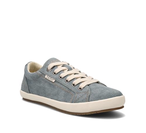 Image of Taos Star Women's Sneaker - Iconic Style with Canvas Design for Everyday Adventures - Custom Fit Lacing and Premium Removable Footbed with Arch Support for All Day Comfort