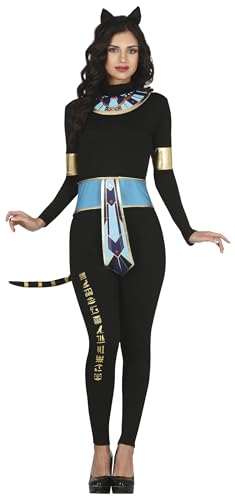 Déguisement chat égyptien femme costume Cléopâtre avec serre-tête noir