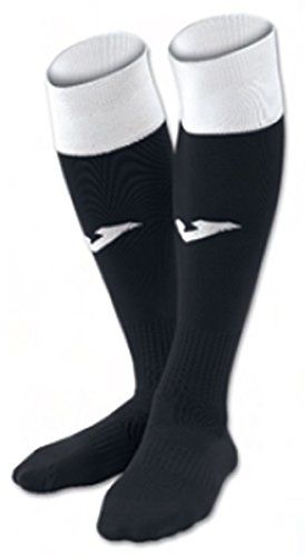 Joma Calcio 24, Socks Uomo, Nero/Bianco, S