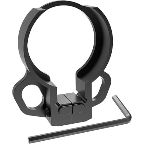 WILDAURORA Sling Swivel Mount Clamp-On Design Quick Detach/Release Tube Attachment Cover