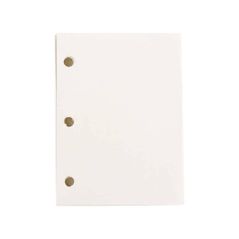 Photo Album Stationery Loose Leaf Notebook Mini 3 Hole Planner Hand Book Binder Ring Notebook(60sheet page)