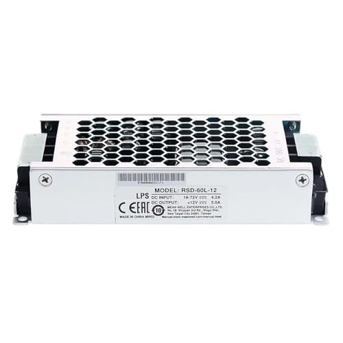 Alimentation RSD-60H-3.3 élimine les chutes de tension pour sécuriser vos terminaux de commande